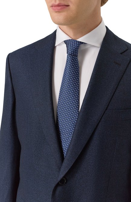 Мужской шелковый галстук CANALI, арт. 18/HJ04405