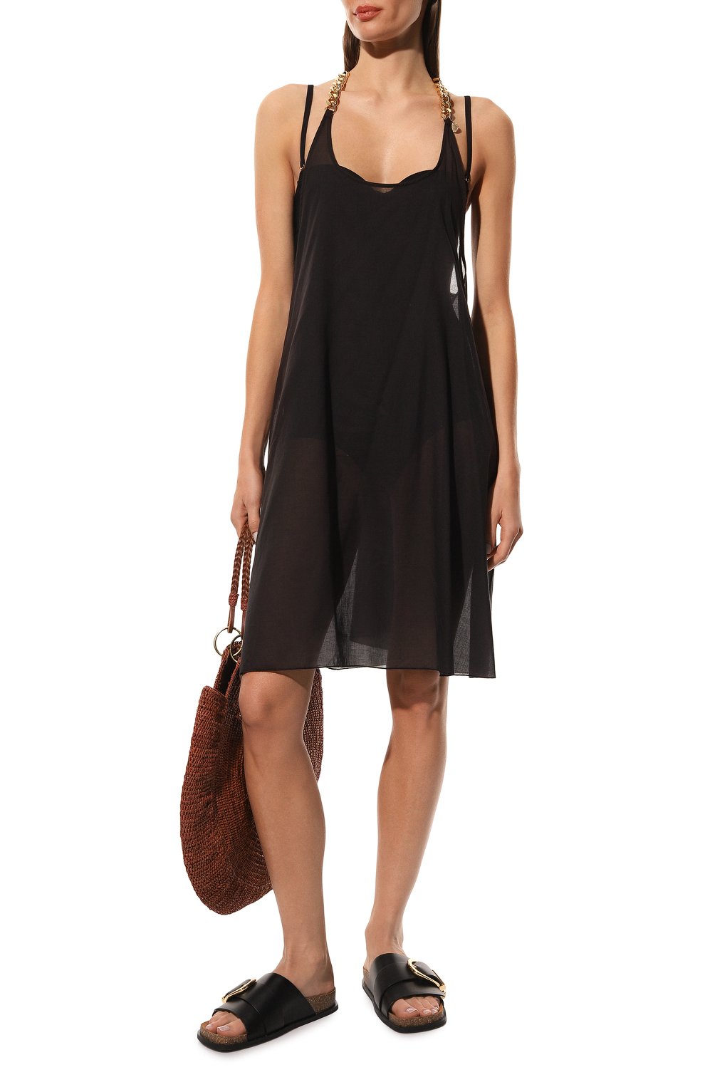 Хлопковое платье STELLA MCCARTNEY, арт. S7A341650, фото 2