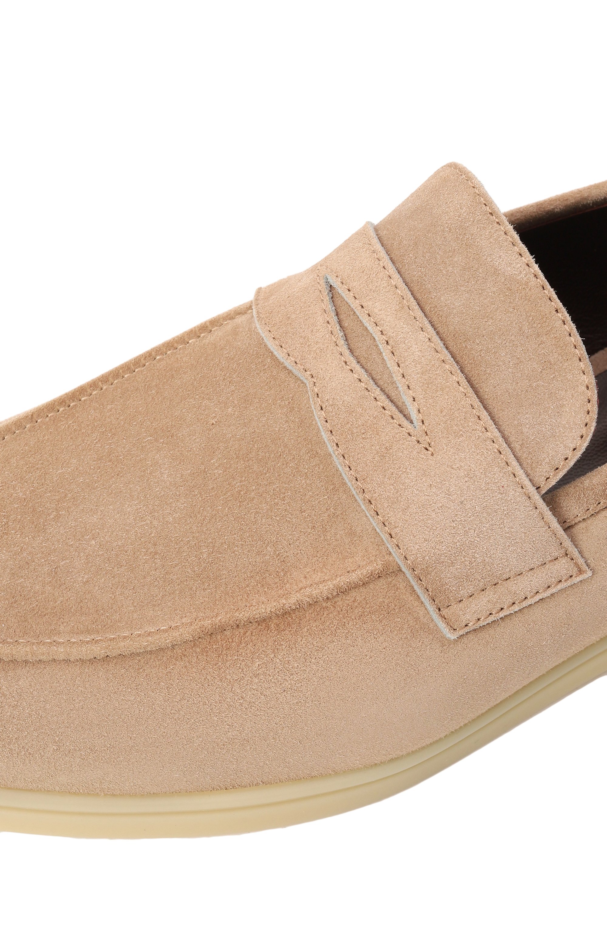 Замшевые пенни-лоферы BOUGEOTTE, арт. LGS-SUB0CH-PA, фото 7