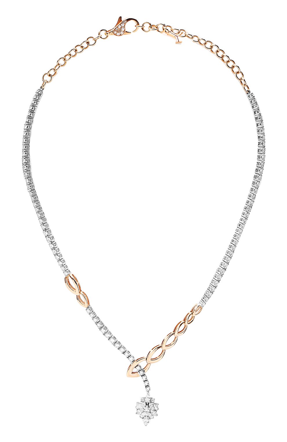 Колье YEPREM JEWELLERY бесцветного цвета по цене 1932000 руб., арт. NE0487, фото 1 Колье YEPREM JEWELLERY, арт. NE0487, фото 1