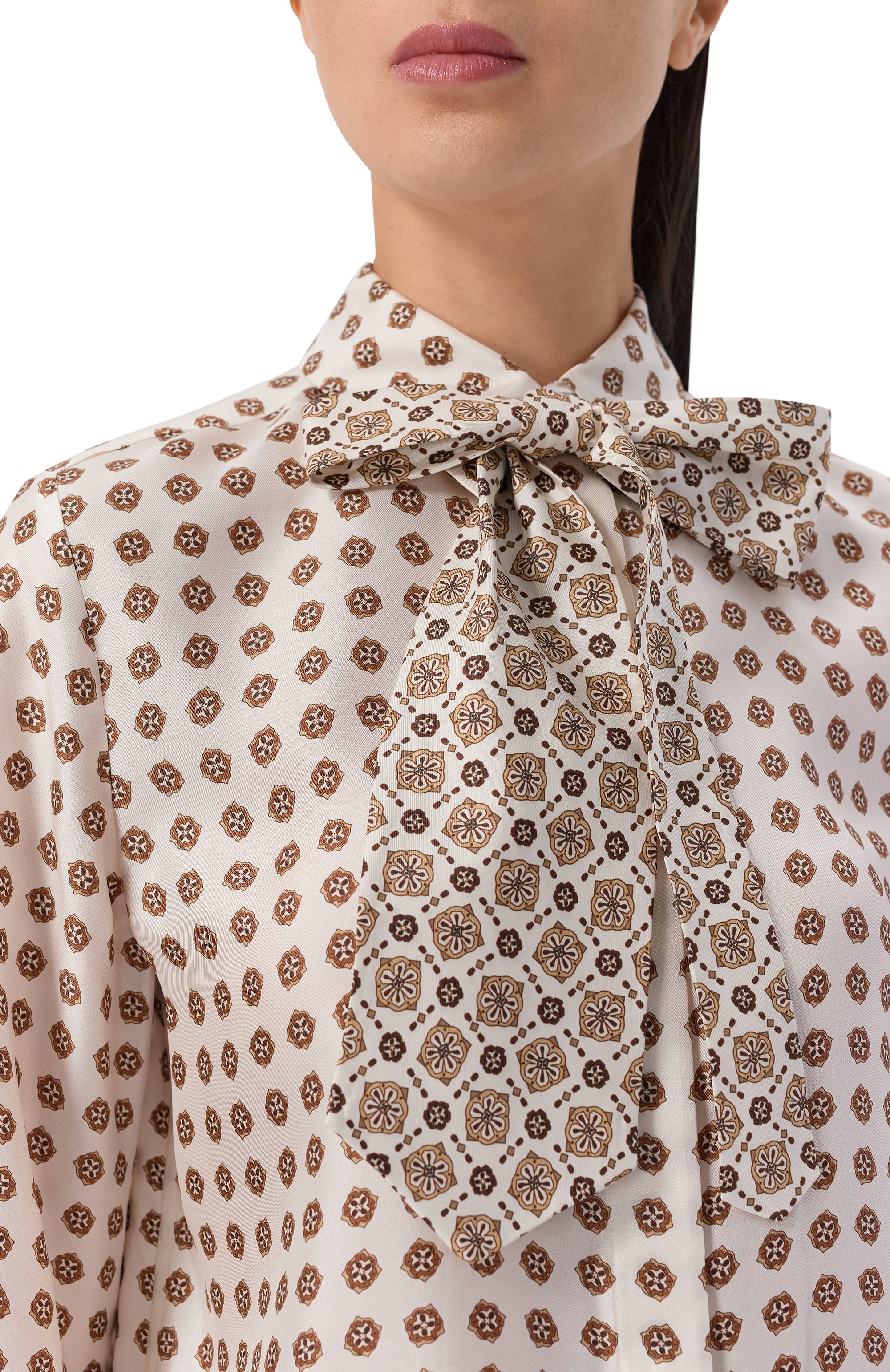 Шелковая рубашка DOROTHEE SCHUMACHER, арт. 349206, фото 5