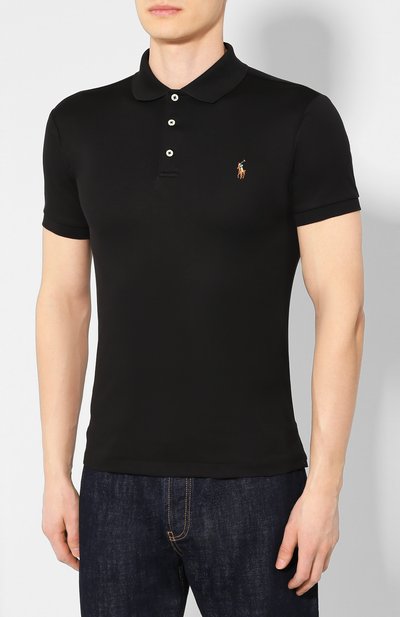Хлопковое поло  POLO RALPH LAUREN, арт. 710685514, фото 3
