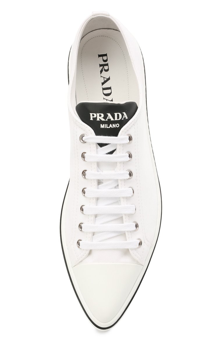 Текстильные кеды PRADA, арт. 2EG358-GUD-F0009, фото 5