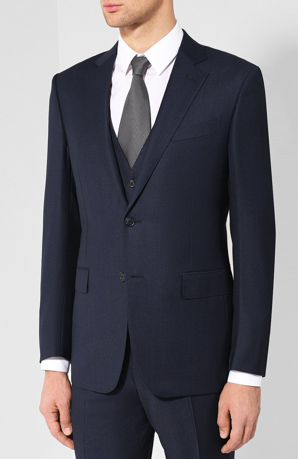 Костюм-тройка из шерсти ZEGNA, арт. 422092/321225, фото 4