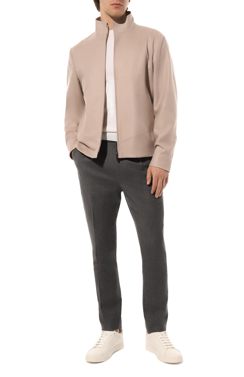 Кожаные кеды EMPORIO ARMANI, арт. X4X598/XF662, фото 2