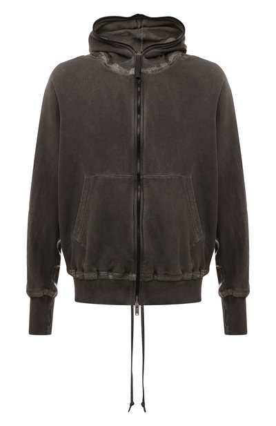 Хлопковая толстовка ISAAC SELLAM, арт. ZIPPYH00D BANDE-M0LLET0N H23, фото 1