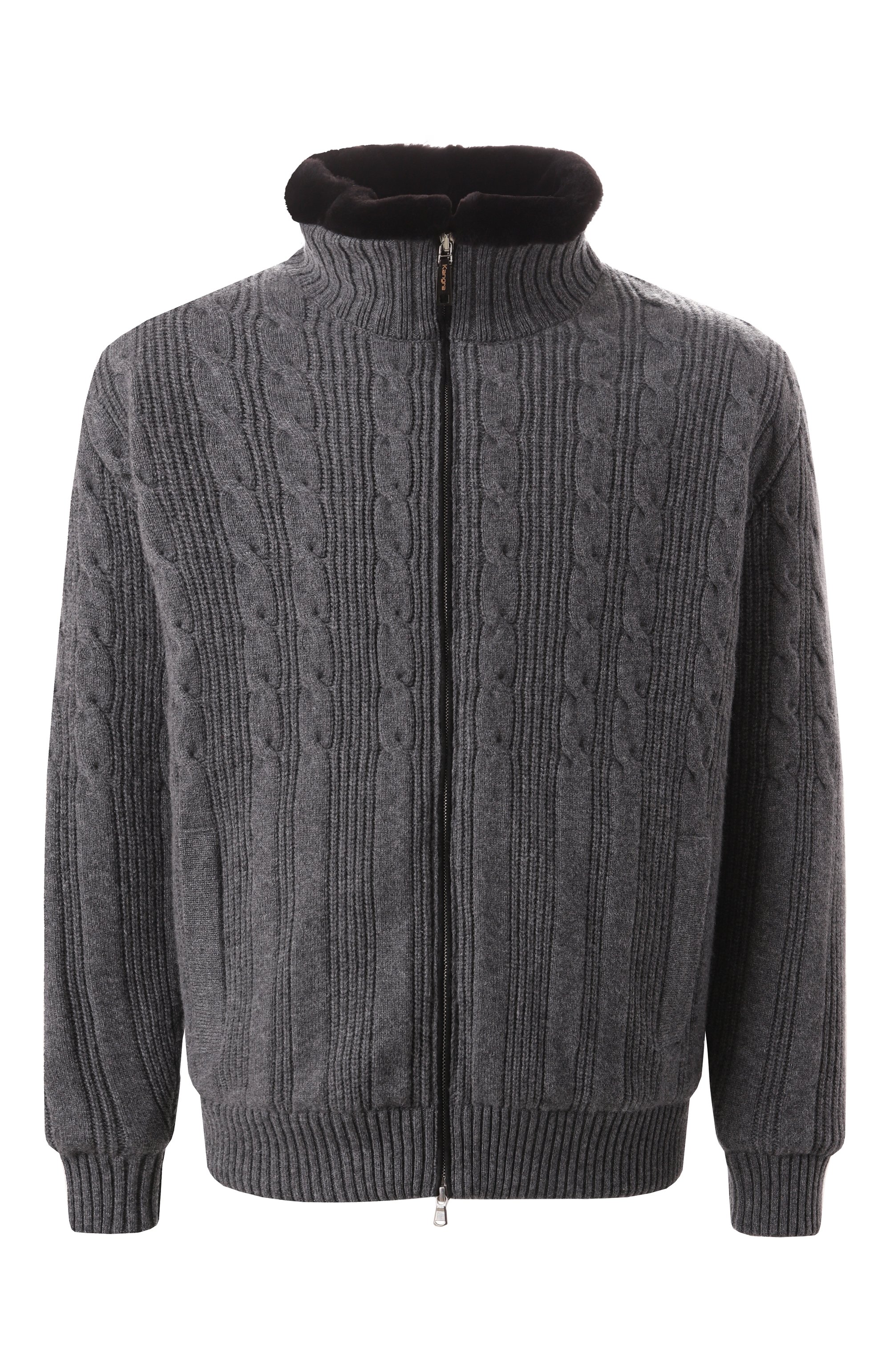 Кашемировый бомбер с подкладкой из бобра KANGRA, арт. 9151/09 02, фото 1