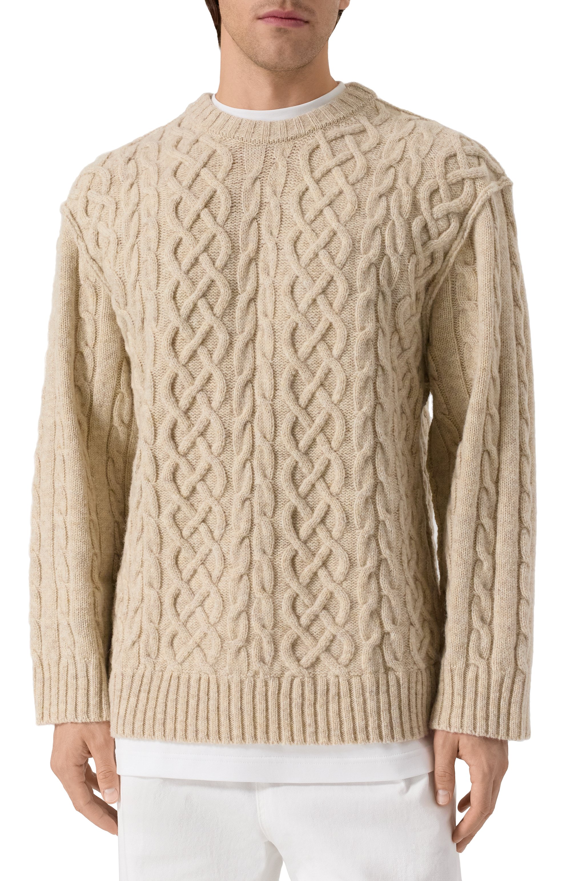 Шерстяной свитер MOSCHINO, арт. A0912/5203, фото 3