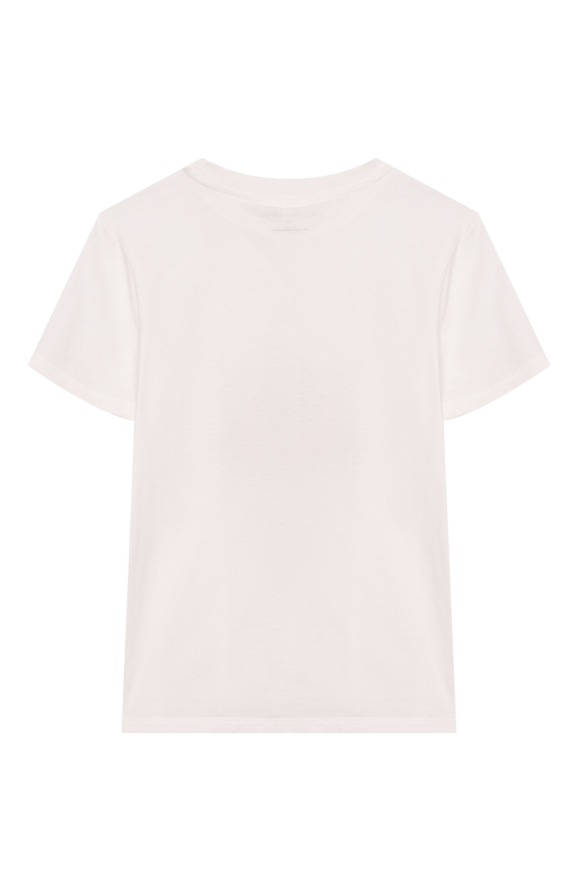 Хлопковая футболка STELLA MCCARTNEY, арт. TY8A01, фото 2