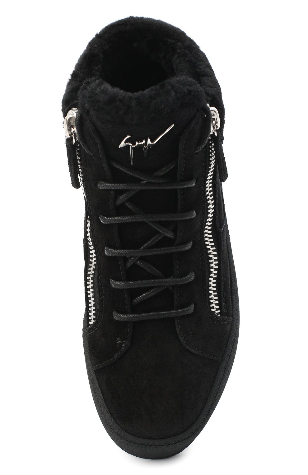 Замшевые кеды GIUSEPPE ZANOTTI DESIGN, арт. RW00003/001, фото 5