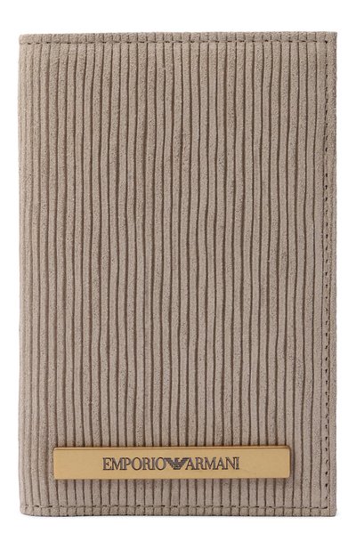 Мужской кожаный футляр для кредитных карт EMPORIO ARMANI, арт. EM005755/AF25302