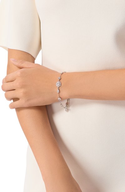 Браслет idyllia SWAROVSKI серебряного цвета по цене 21400 руб., арт. 5691485, фото 2 Браслет idyllia SWAROVSKI, арт. 5691485, фото 2