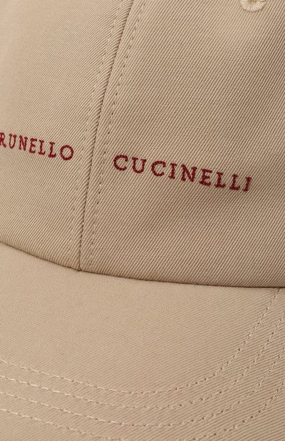 Хлопковая бейсболка BRUNELLO CUCINELLI, арт. M252D9992, фото 4