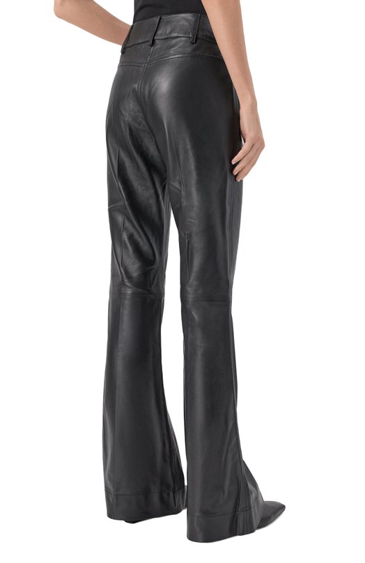 Кожаные брюки Jacob Lee WLP20125AW25B Чёрный  WLP20125AW25B Фото 4