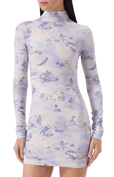 Платье OFF-WHITE, арт. 0WDB540S25JER0024201, фото 3