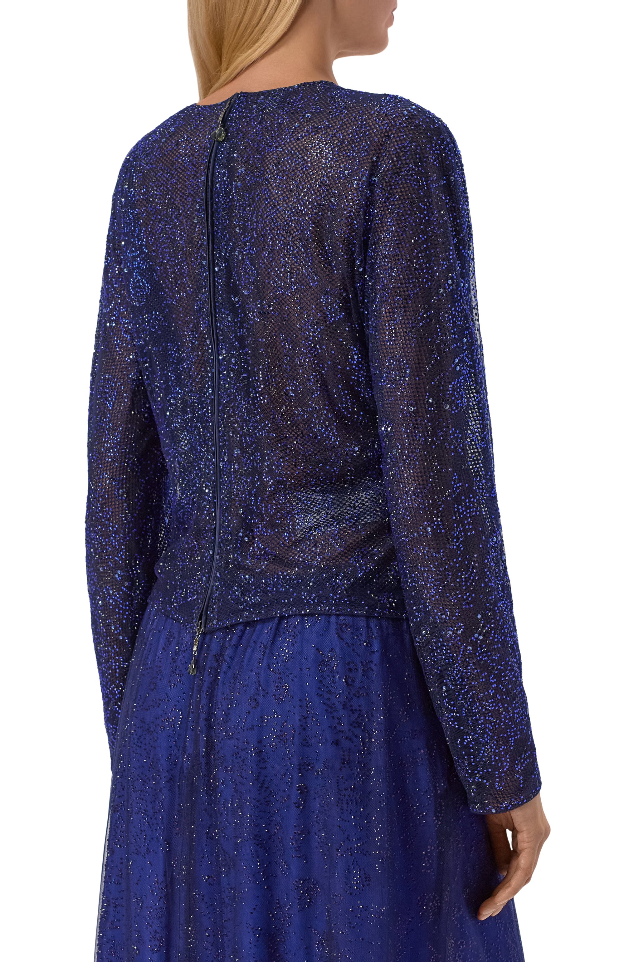 Топ с отделкой стразами GIORGIO ARMANI, арт. GW004362/AF29877, фото 4