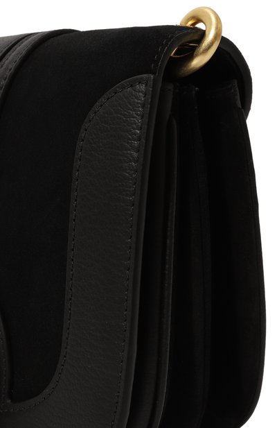 Сумка hana small SEE BY CHLOÉ черного цвета по цене 69950 руб., арт. CHS18AS896417, фото 3 Сумка hana small SEE BY CHLOÉ, арт. CHS18AS896417, фото 3