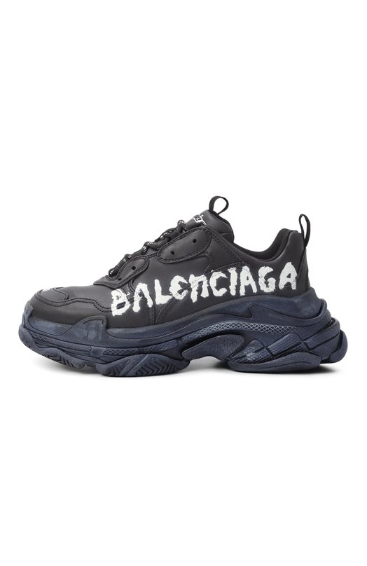 Кроссовки Triple S Balenciaga 524039/WTSPL Чёрный  524039/WTSPL Фото 4