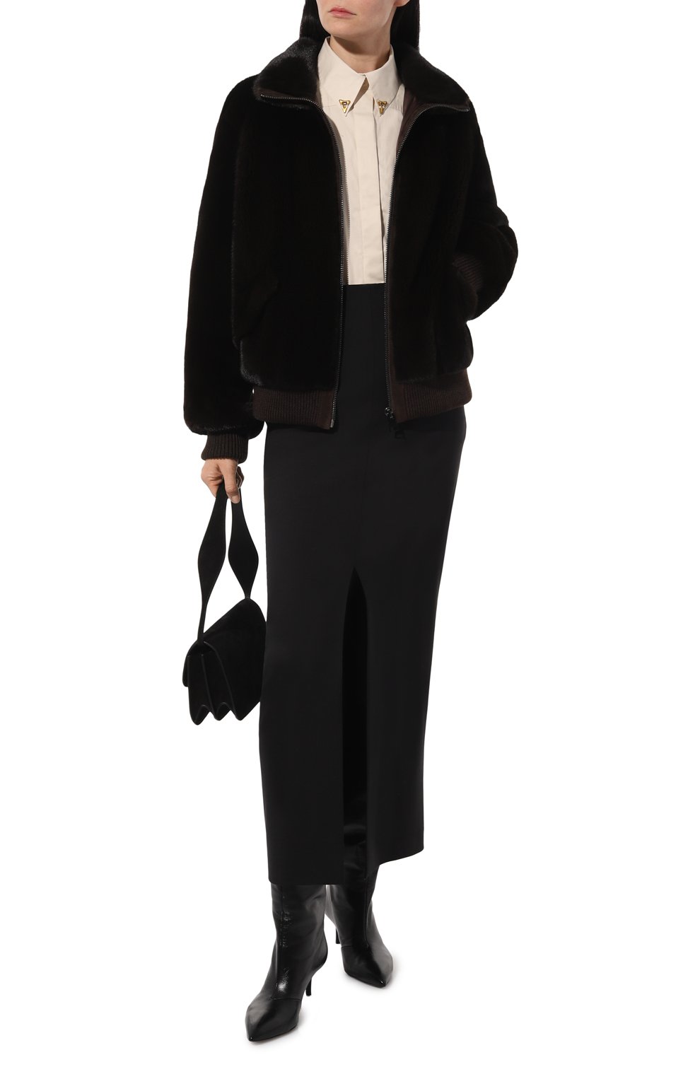 Бомбер из норки VICTORIA KUSENKOVA, арт. 760200004650, фото 2