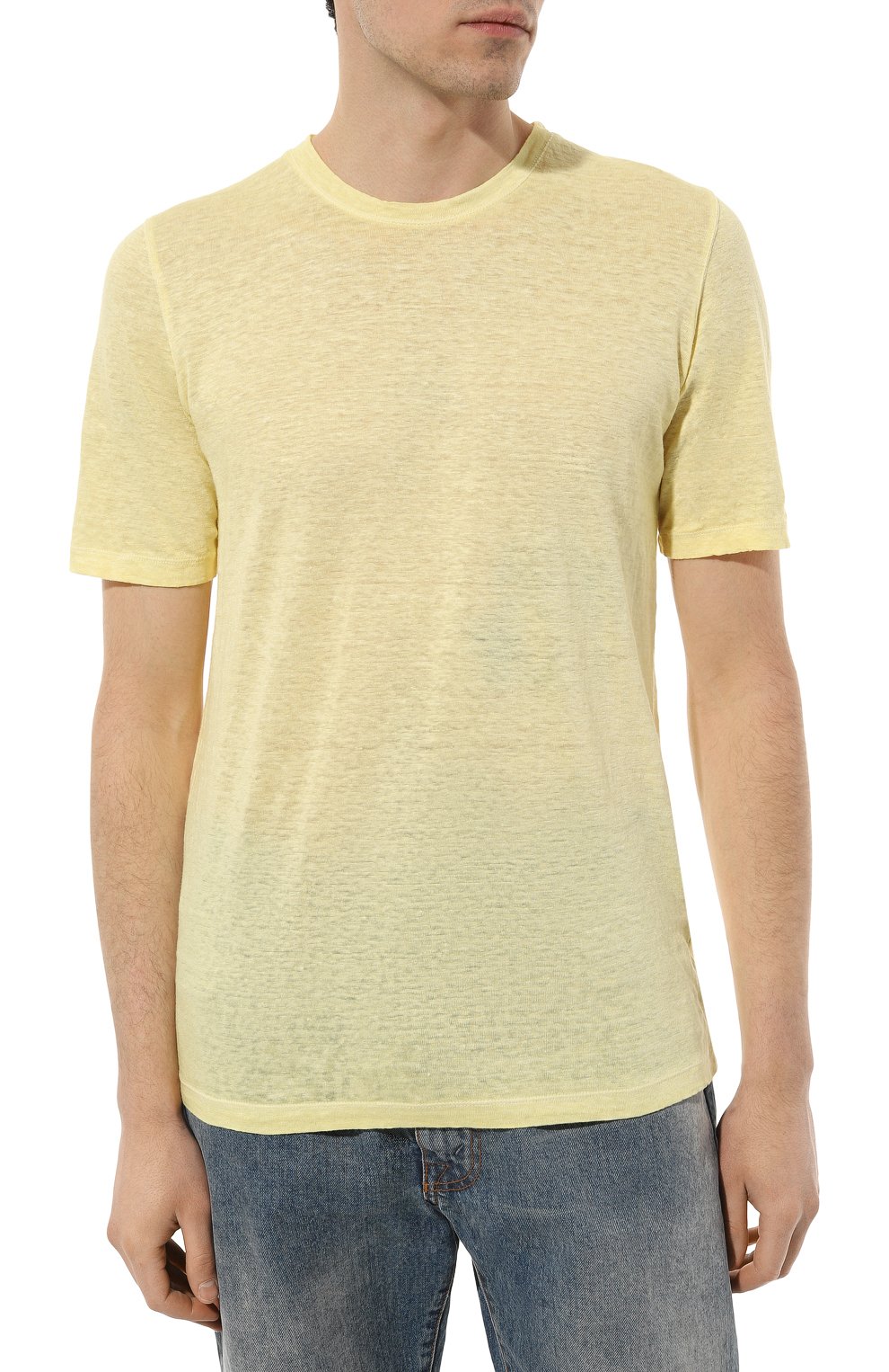 Льняная футболка 120% LINO, арт. 31ALIM7186/000E908/S00, фото 3