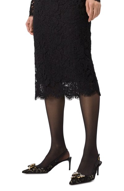 Текстильные туфли rainbow 60 DOLCE & GABBANA, арт. CG0711/AQ074, фото 3