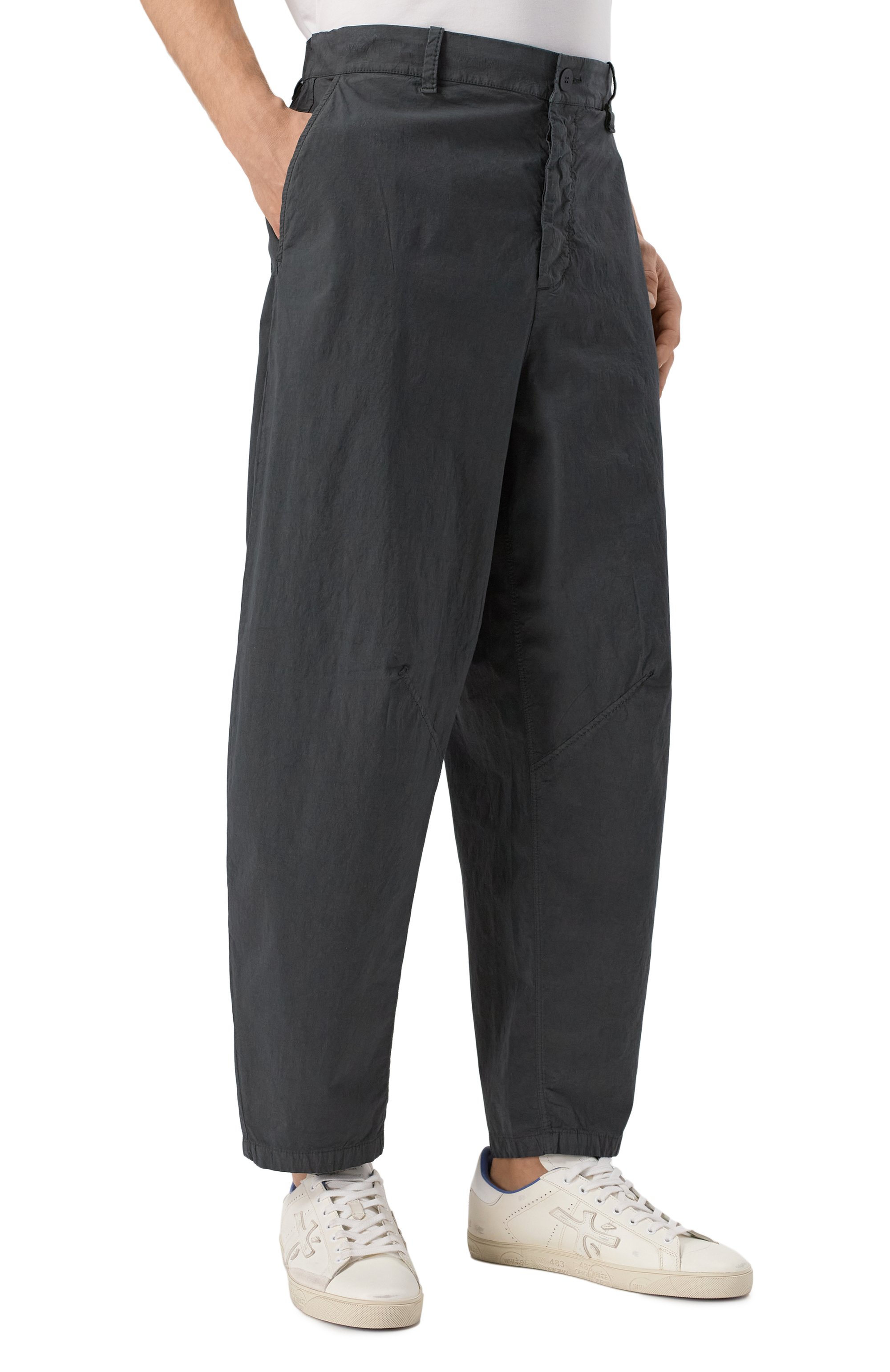 Хлопковые брюки TRANSIT, арт. CFUTRZG163, фото 3