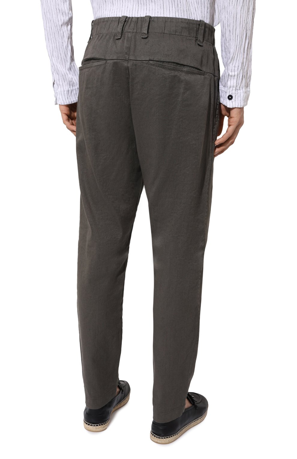 Брюки изо льна и хлопка TRANSIT, арт. CFUTRWF153, фото 4