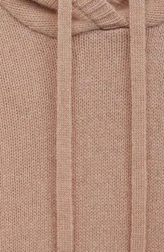 Детский кашемировое худи GIORGETTI CASHMERE кремвого цвета, арт. MB1803 | Фото 3 (Материал внешний: Кашемир, Шерсть; Драгоценные камни: Проставлено; Материал сплава: Проставлено; Рукава: Длинные; Девочки Кросс-КТ: Худи-одежда)