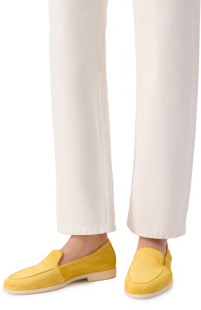 Замшевые лоферы SANTONI, арт. WULG72051AS1SAEA, фото 2