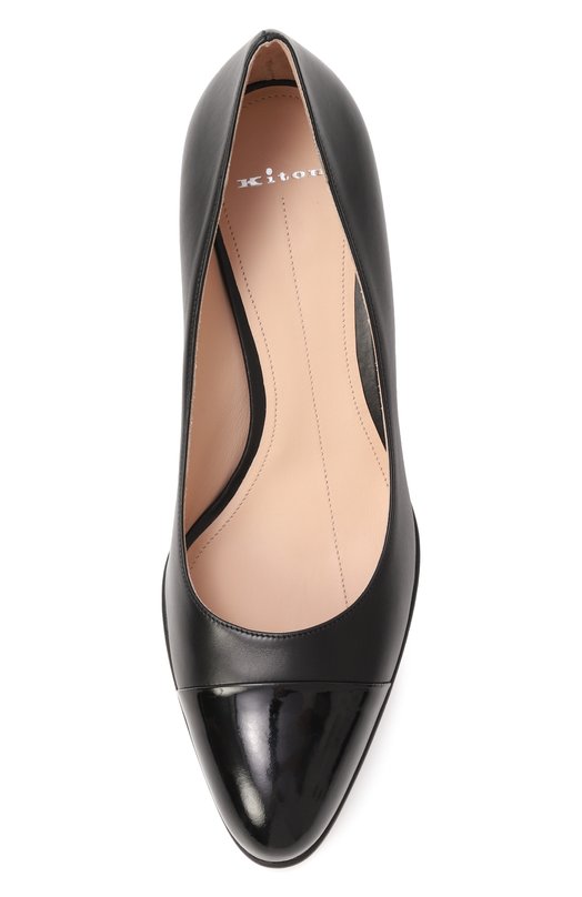 Кожаные туфли Kiton D60824K0519H02 Чёрный  D60824K0519H02 Фото 6