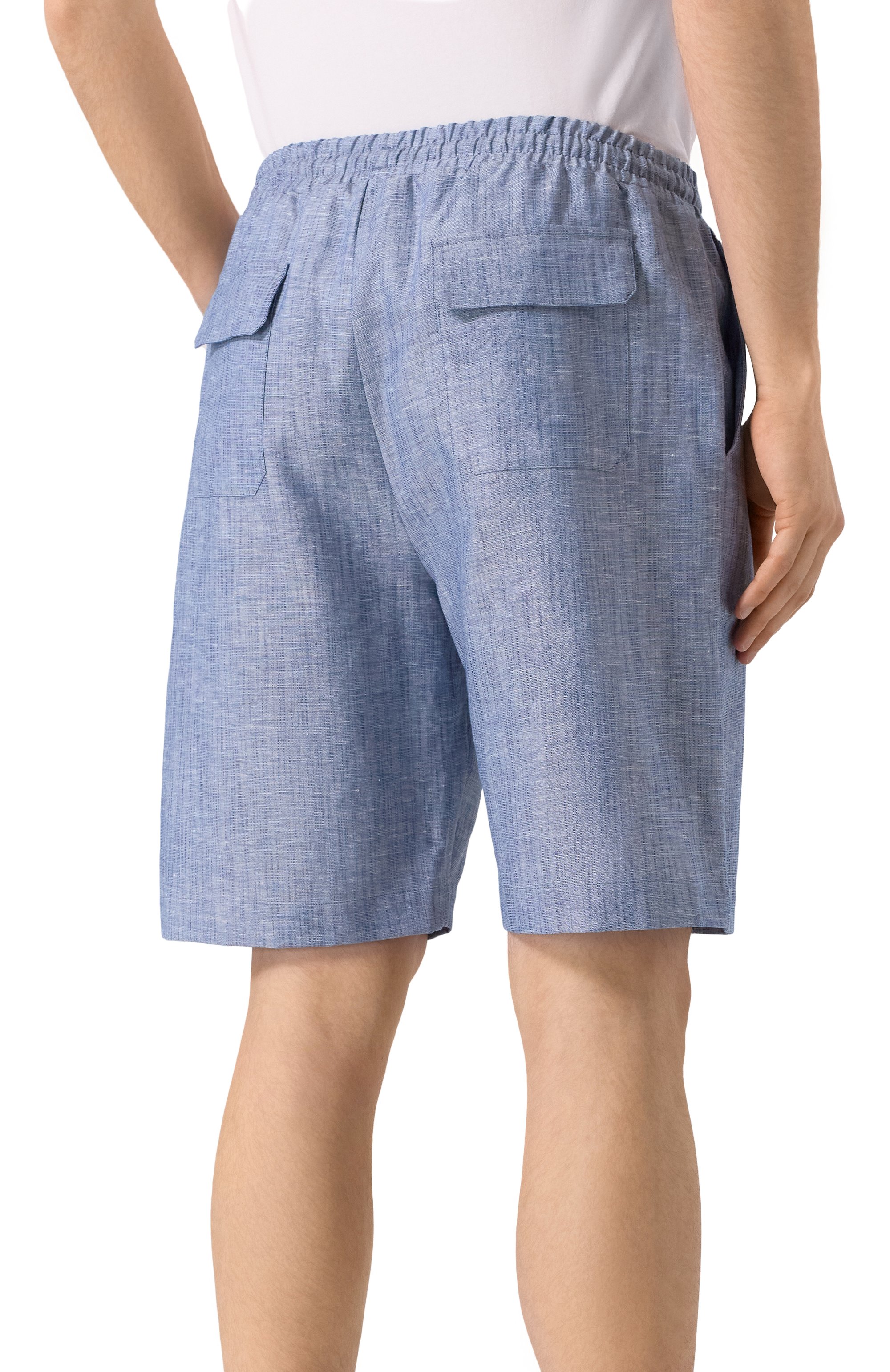 Шорты изо льна и хлопка ZIMMERLI, арт. 27100, фото 4