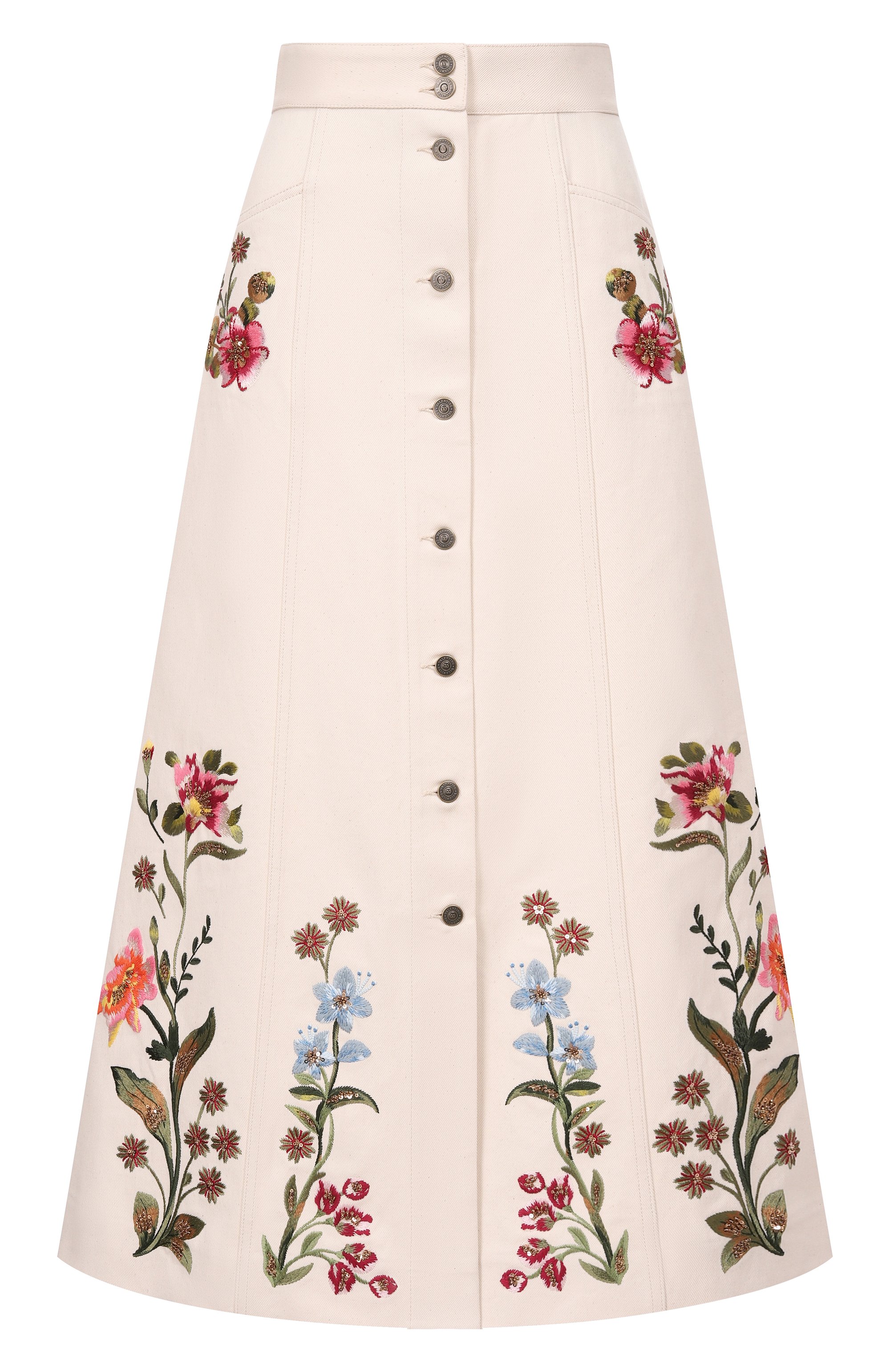 Джинсовая юбка VALENTINO, арт. 8B3DD28Z/9Y5, фото 1