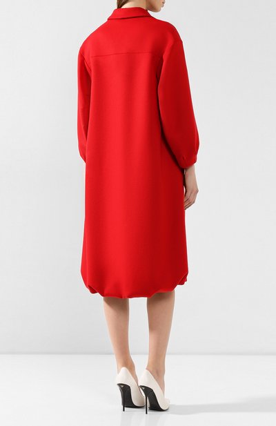 Шерстяное пальто VALENTINO, арт. SB3CA3L54NP, фото 4