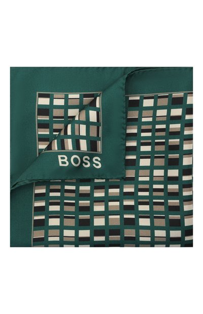 Мужской шелковый платок BOSS, арт. 50461889