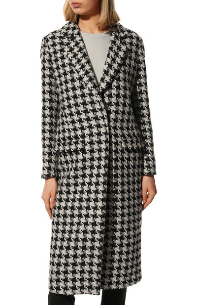 Пальто из шерсти и кашемира SEVEN LAB, арт. CMAR tw pepita, фото 3