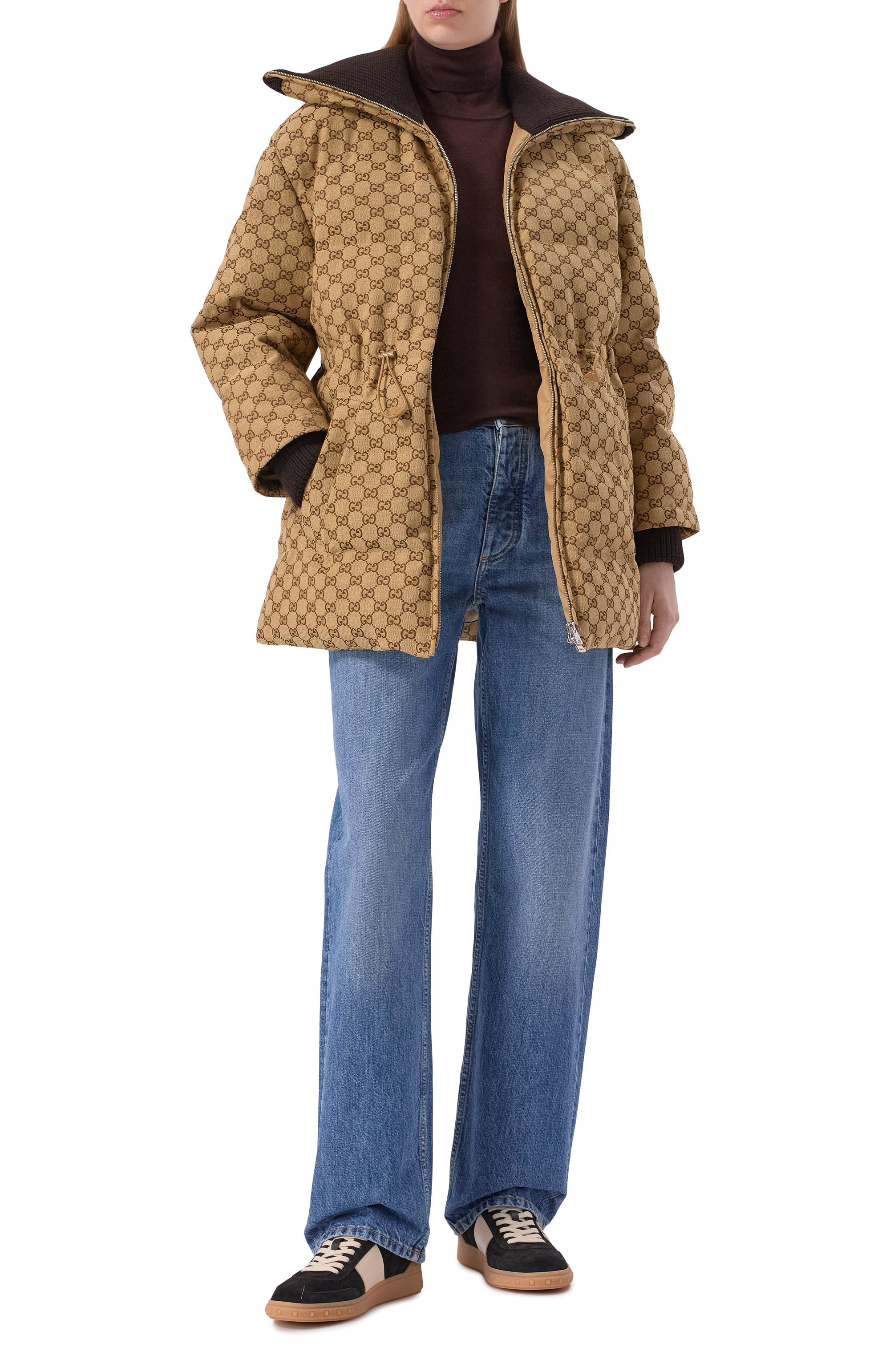 Хлопковый пуховик GUCCI, арт. 835412/ZAF4S, фото 2