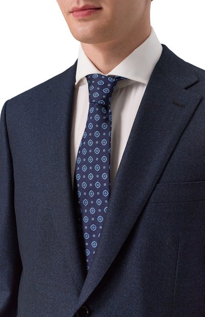 Шелковый галстук CANALI, арт. 18/HJ04426, фото 2