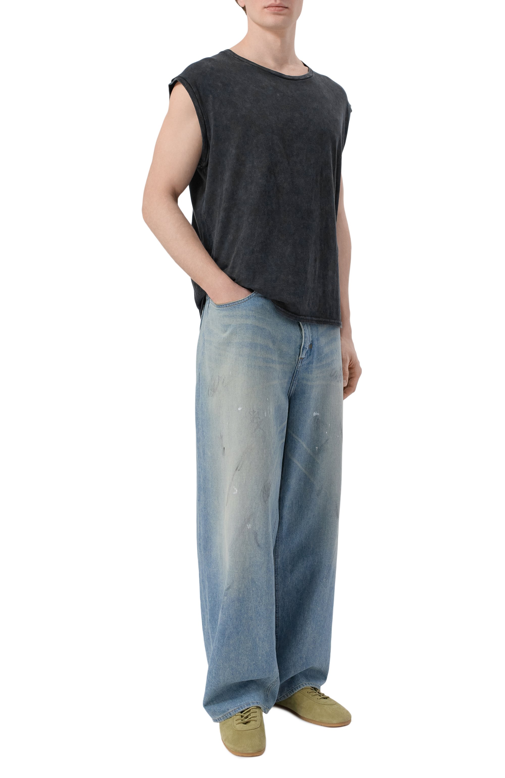 Хлопковая майка R13, арт. R13WK284-001CJ, фото 2