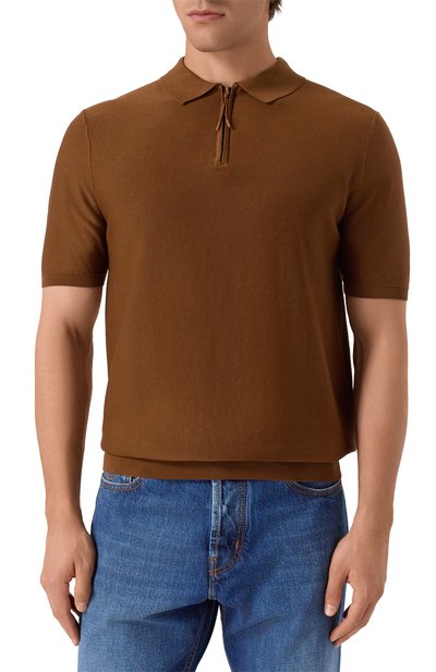 Хлопковое поло BOSS, арт. 50543149, фото 3