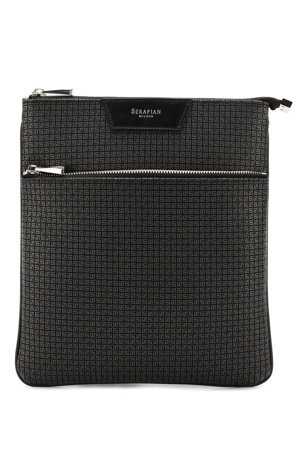 Сумка-планшет SERAPIAN темно-серого цвета по цене 49150 руб., арт. SSTEPMML6794M23C, фото 1 Сумка-планшет SERAPIAN, арт. SSTEPMML6794M23C, фото 1