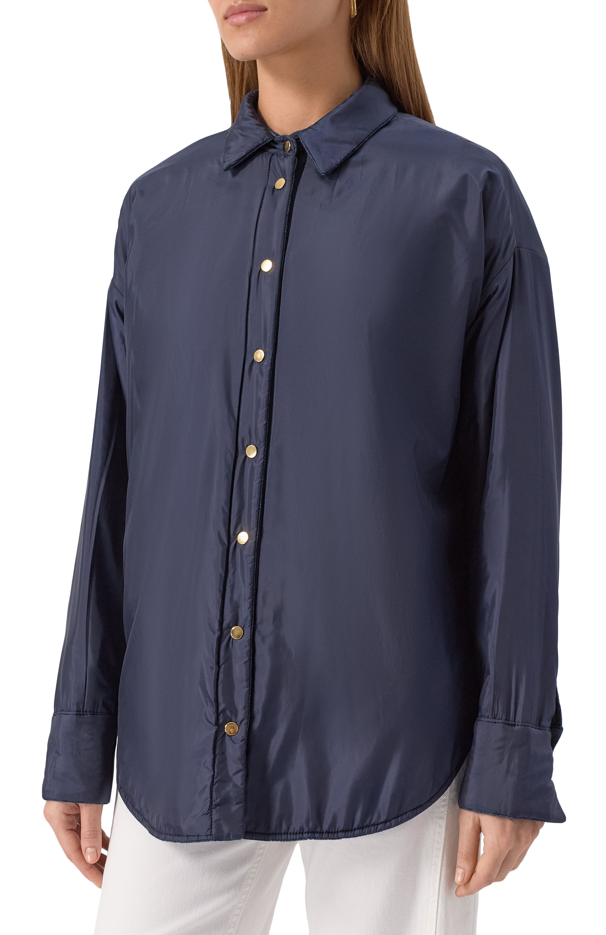 Джинсовая куртка-рубашка LORENA ANTONIAZZI, арт. P2552PI24A/9955, фото 7