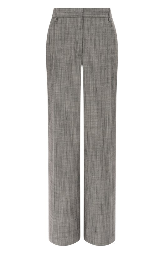 Брюки из шелка и шерсти Jil Sander J02KA0347/J55079 Серый J02KA0347/J55079