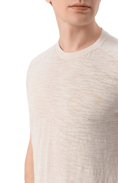 Хлопковый джемпер TRANSIT светло-серого цвета по цене 23100 руб., арт. CFUTRC8431, фото 5 Хлопковый джемпер TRANSIT, арт. CFUTRC8431, фото 5