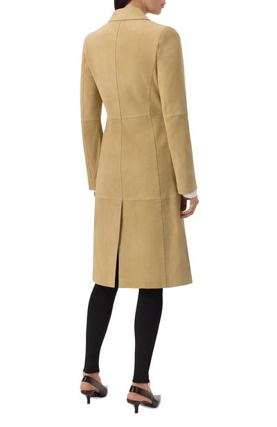 Замшевое пальто TOTEME, арт. 252-WR00169-LE0005, фото 4