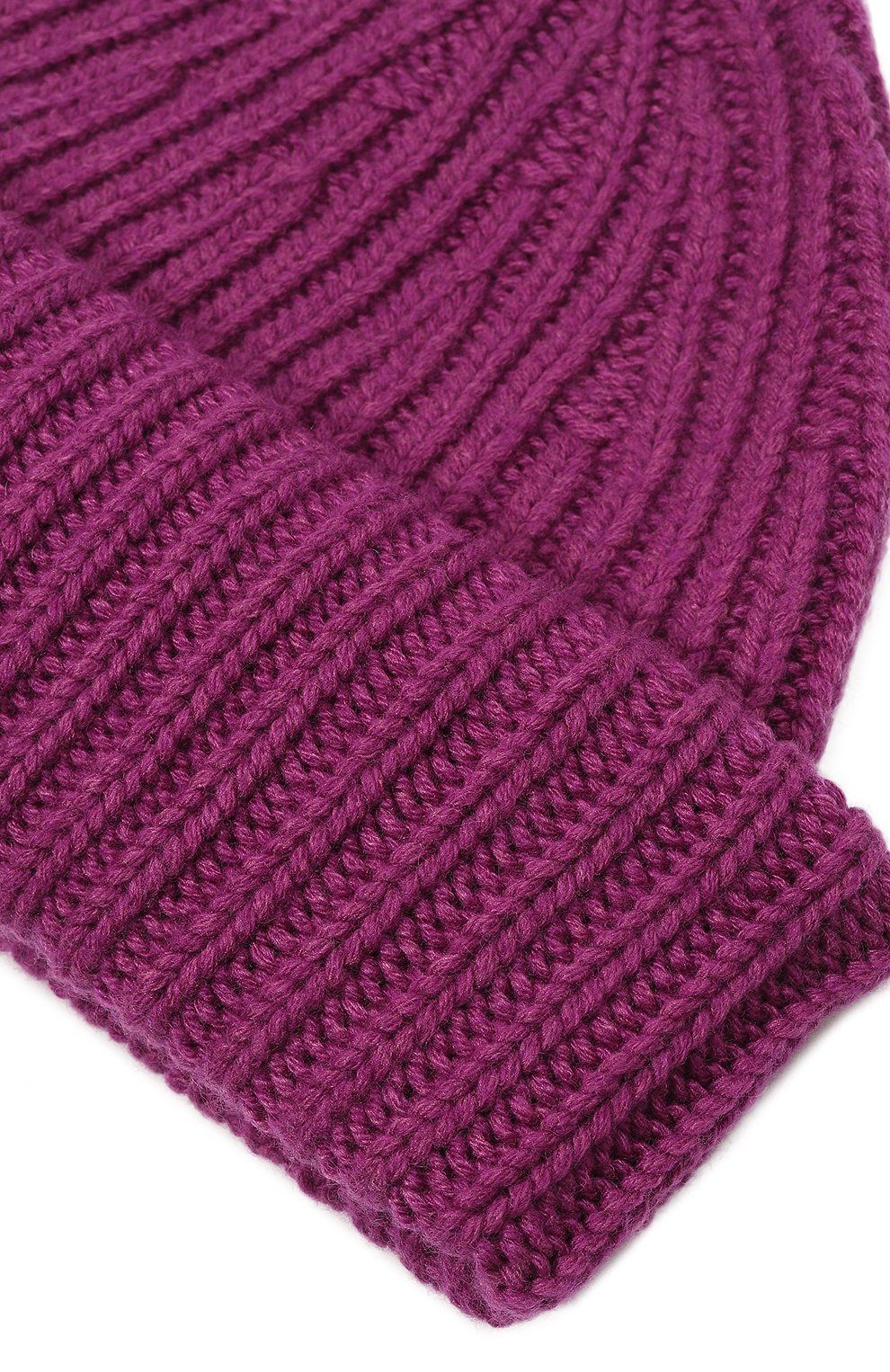 Шапка из шерсти и кашемира TEGIN фиолетового цвета по цене 10450 руб., арт. CW5246-787, фото 4 Шапка из шерсти и кашемира TEGIN, арт. CW5246-787, фото 4
