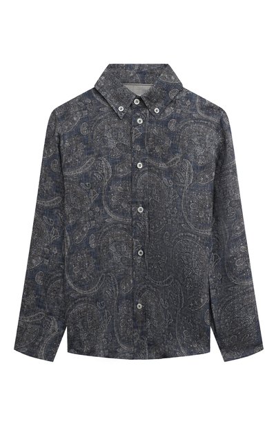 Льняная рубашка BRUNELLO CUCINELLI, арт. BM656C300B