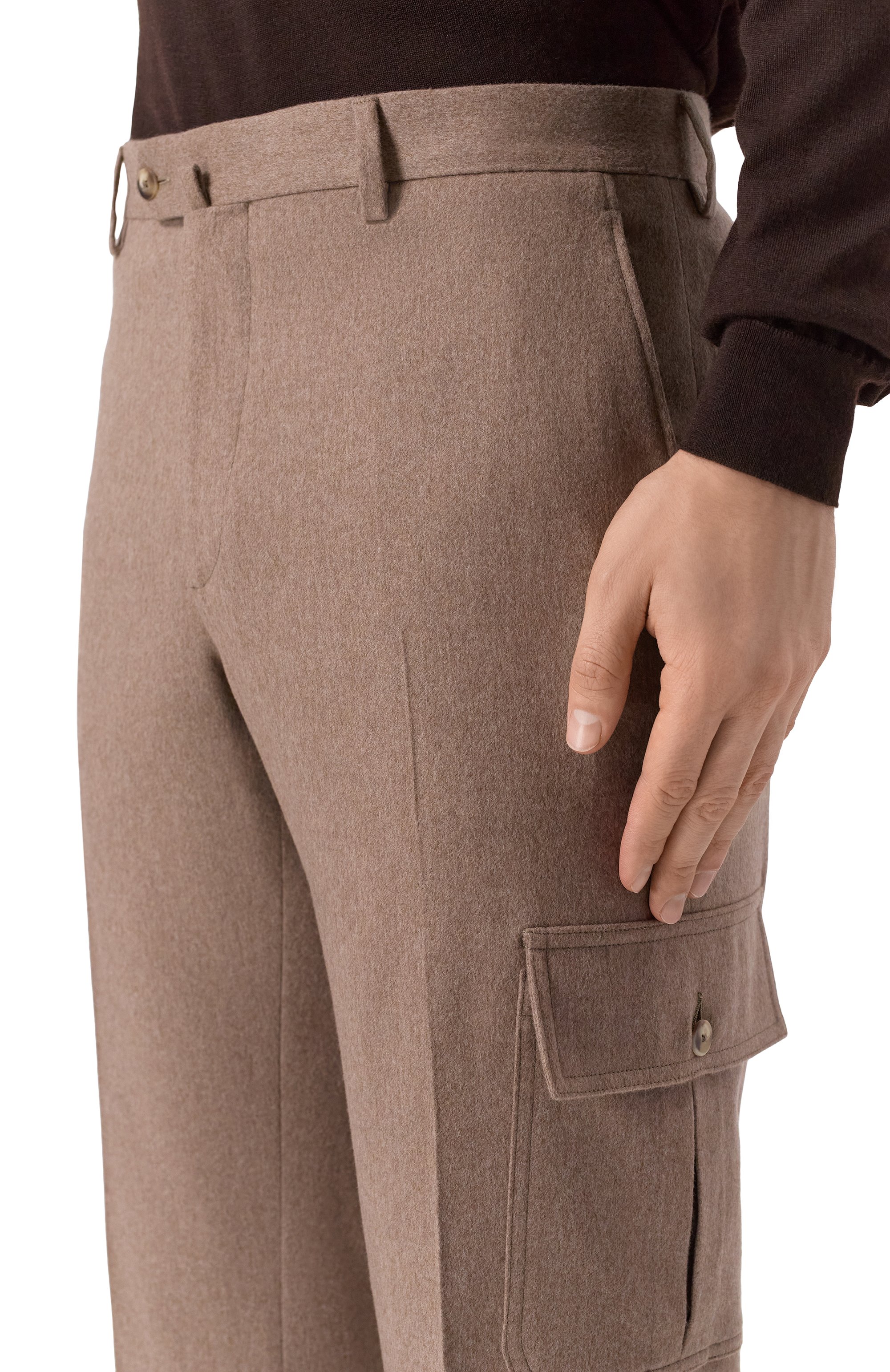 Шерстяные брюки-карго MVST, арт. M25.1MM.T412/981, фото 5