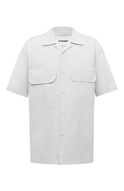 Мужская хлопковая рубашка JIL SANDER, арт. J61DL0021/J45264