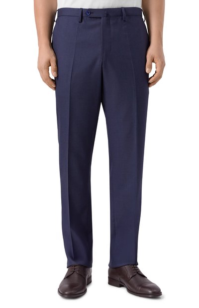 Шерстяной костюм ZILLI темно-синего цвета по цене 1210000 руб., арт. SP2B01M029740121U, фото 4 Шерстяной костюм ZILLI, арт. SP2B01M029740121U, фото 4