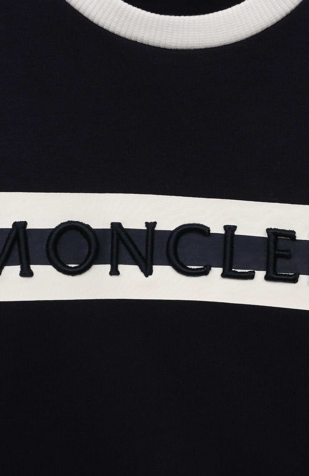 Хлопковый костюм MONCLER темно-синего цвета по цене 31000 руб., арт. G2-951-8M770-20-80996, фото 6 Хлопковый костюм MONCLER, арт. G2-951-8M770-20-80996, фото 6